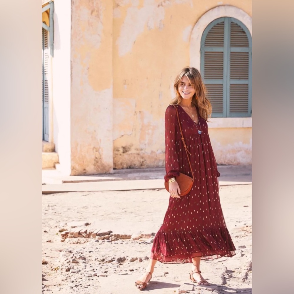 Sezane Celeste Maxi Dress